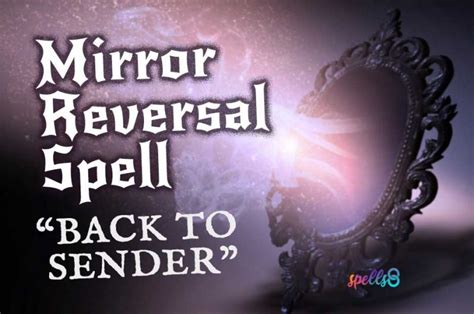 Mirror for undoing spells